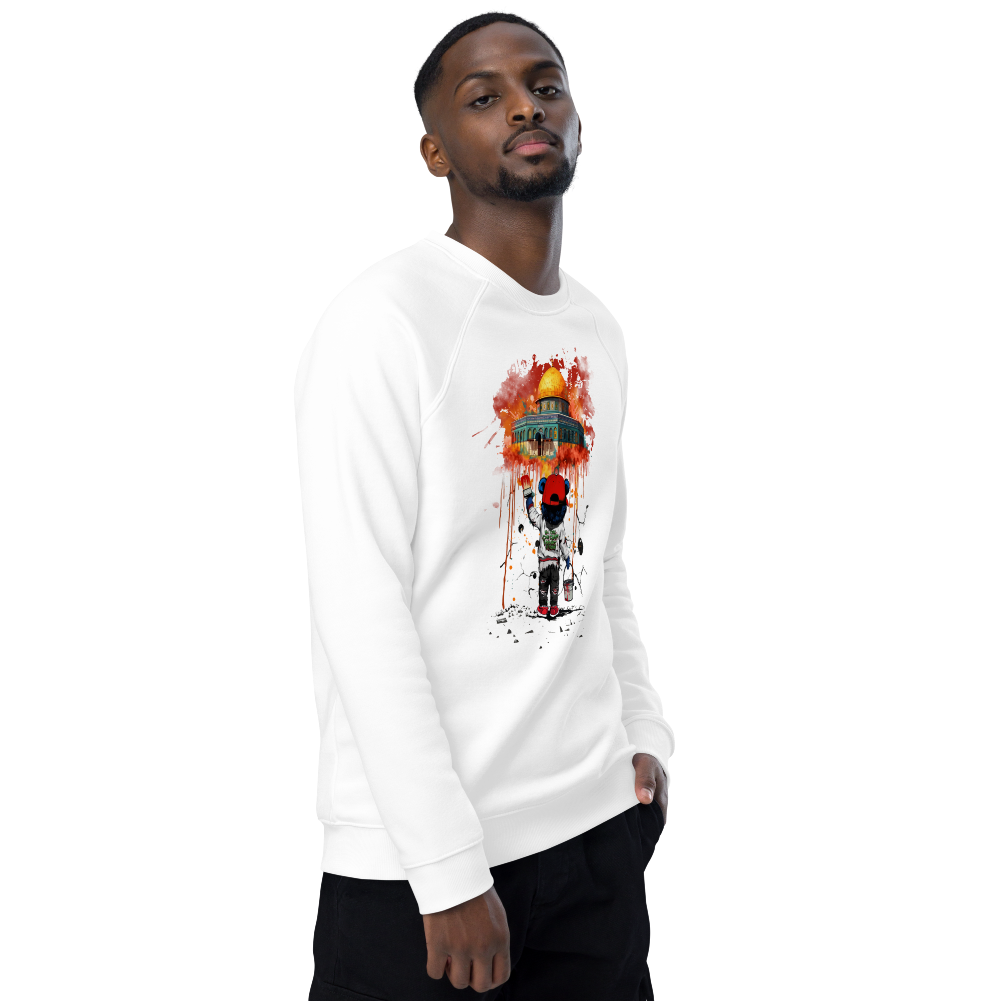 unisex-organic-raglan-sweatshirt-white-right-front-69751f63ce118